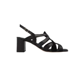 Sandales|Talons*Plumers Flora Montana noir